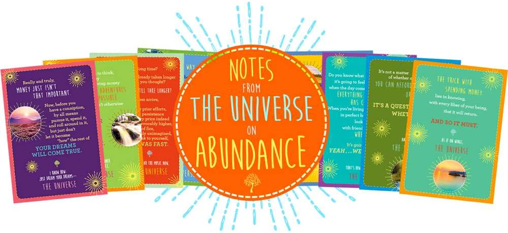 Hay House Notes From The Universe On Abundance Kortos