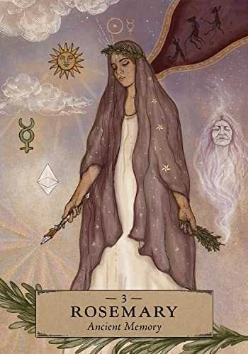 Herbal Astrology Oracle kortos Hay House