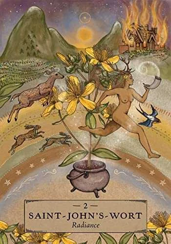 Herbal Astrology Oracle kortos Hay House