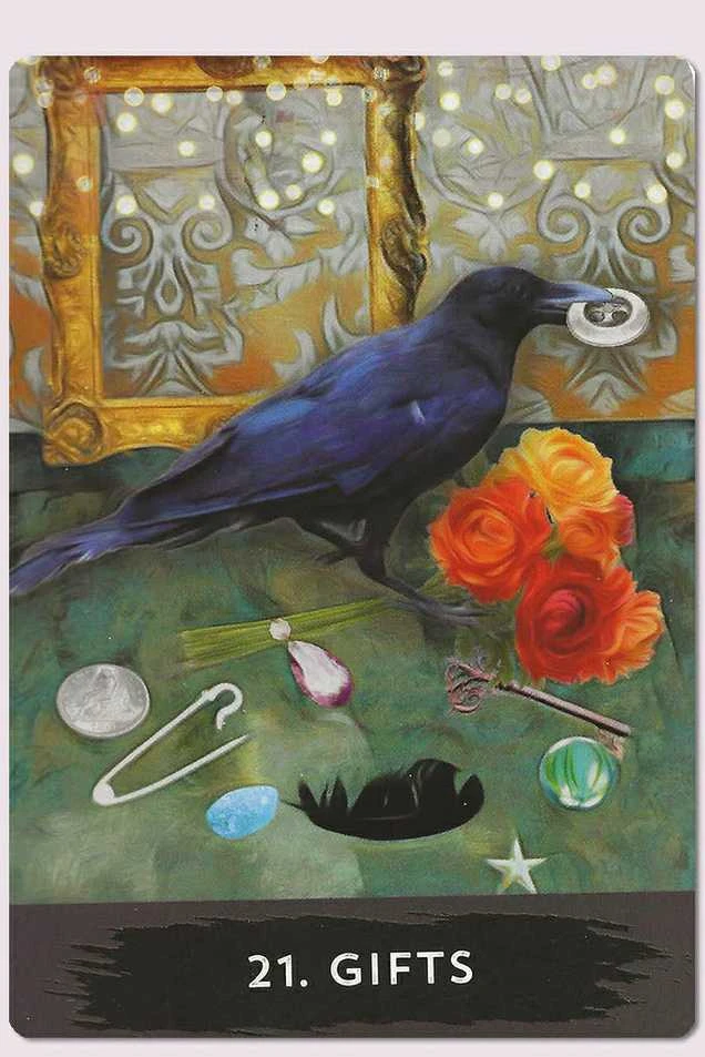 Hay House Urban Crow Oracle Kortos