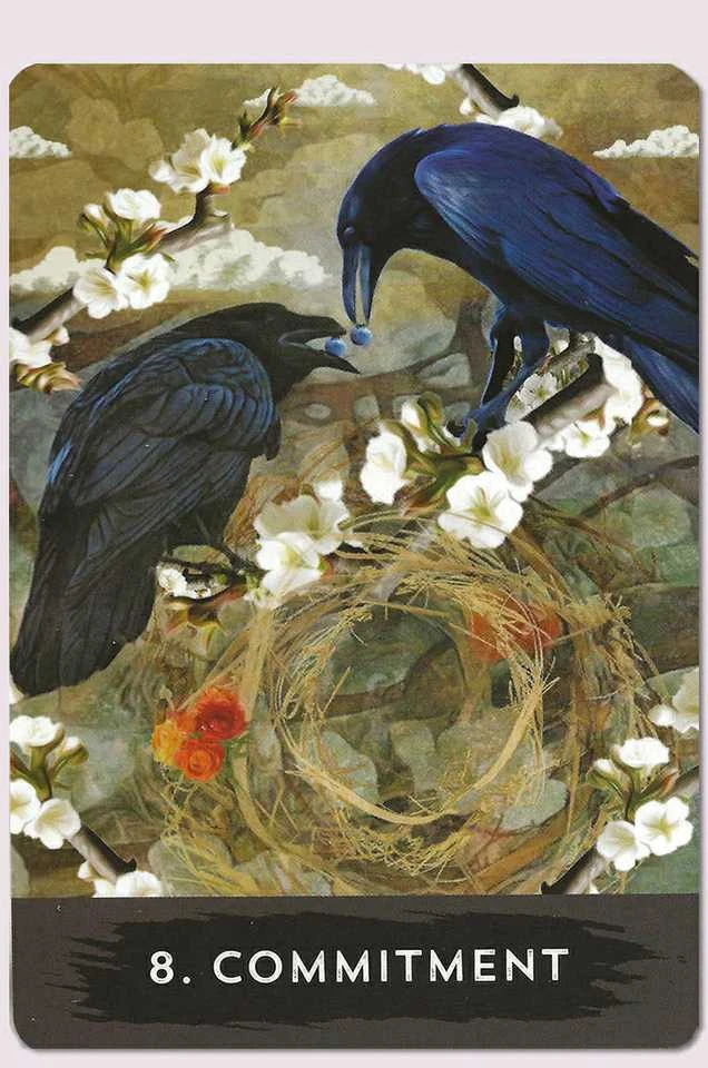 Hay House Urban Crow Oracle Kortos