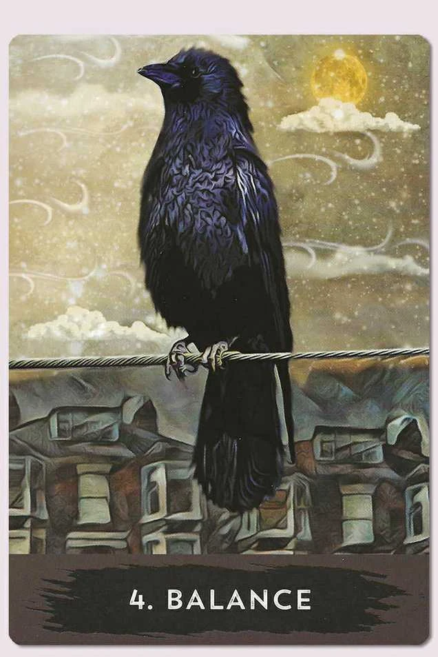 Hay House Urban Crow Oracle Kortos