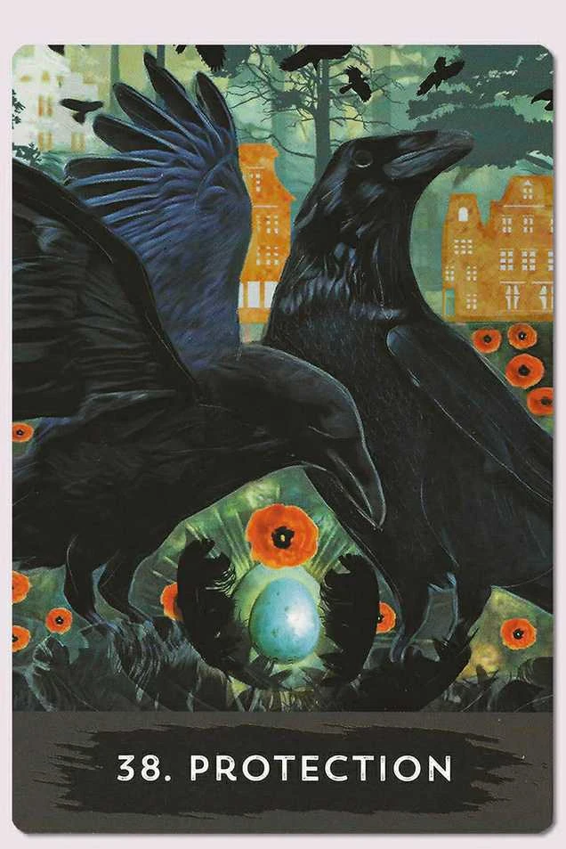 Hay House Urban Crow Oracle Kortos
