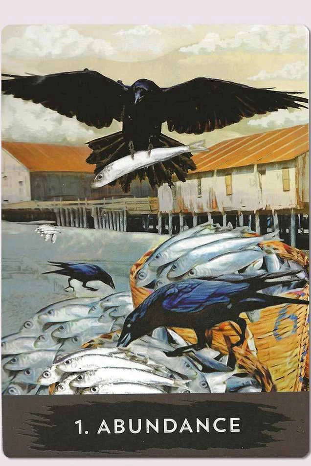Hay House Urban Crow Oracle Kortos