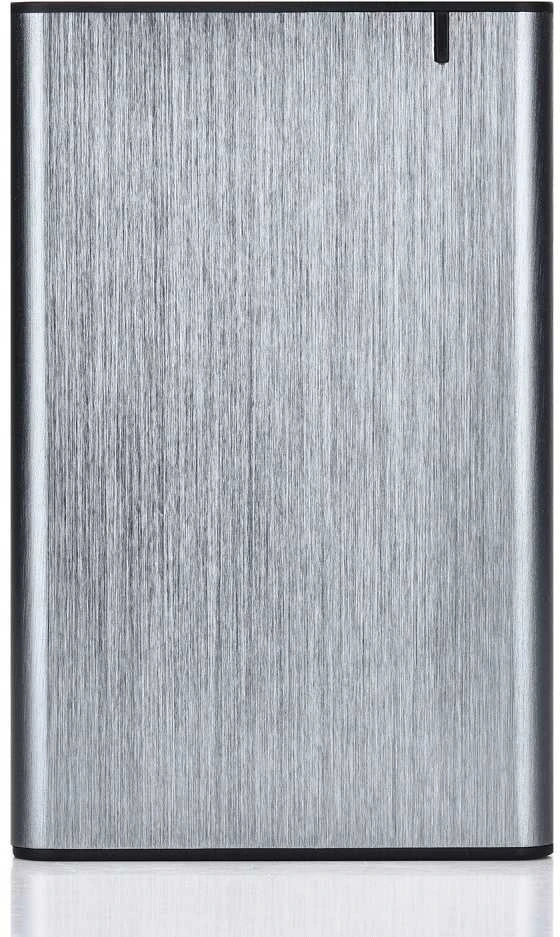 GEMBIRD EE2-U3S-6-GR HDD/SSD disko korpusas 2,5" su USB Type-C prievadu USB 3.1 šlifuoto aliuminio pilkos