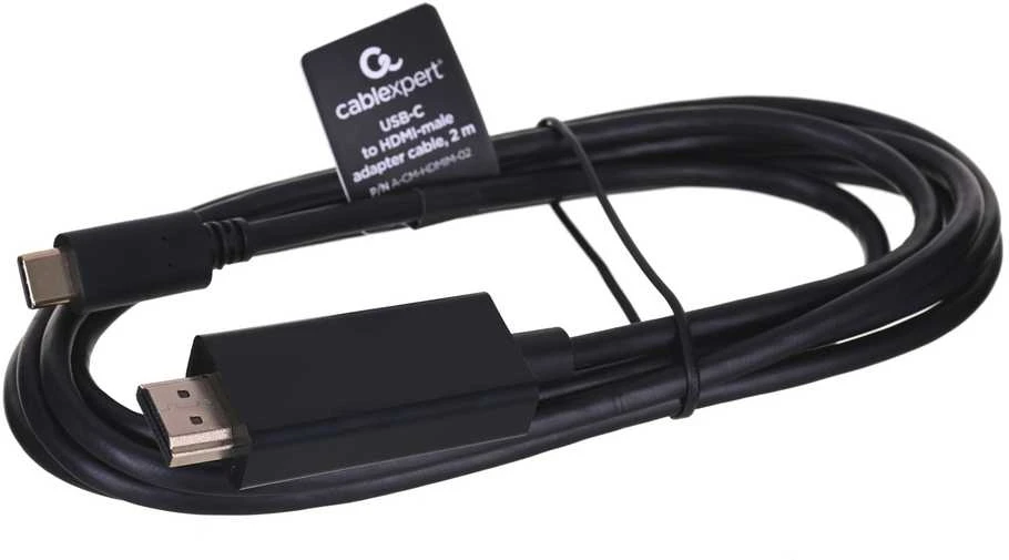 GEMBIRD USB-C to HDMI-male adapter 4K 60Hz 2m juodas