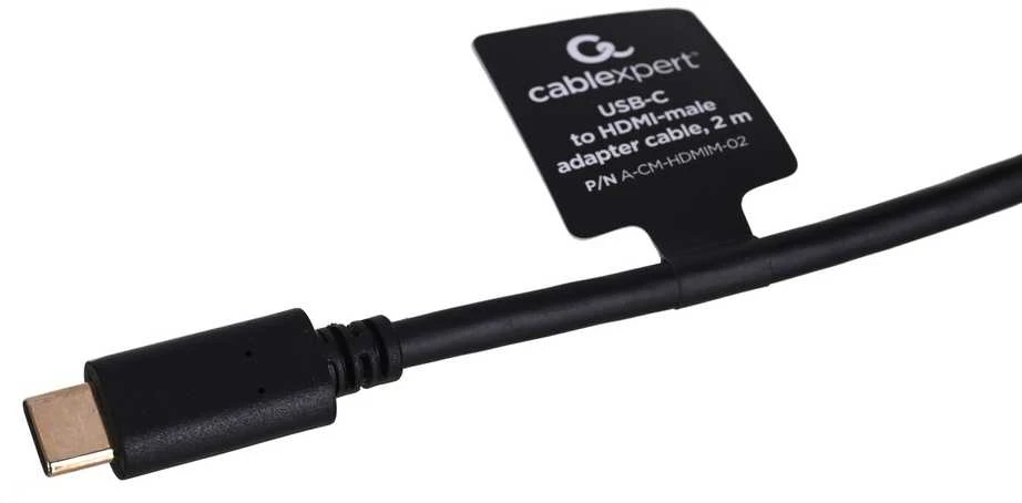 GEMBIRD USB-C to HDMI-male adapter 4K 60Hz 2m juodas