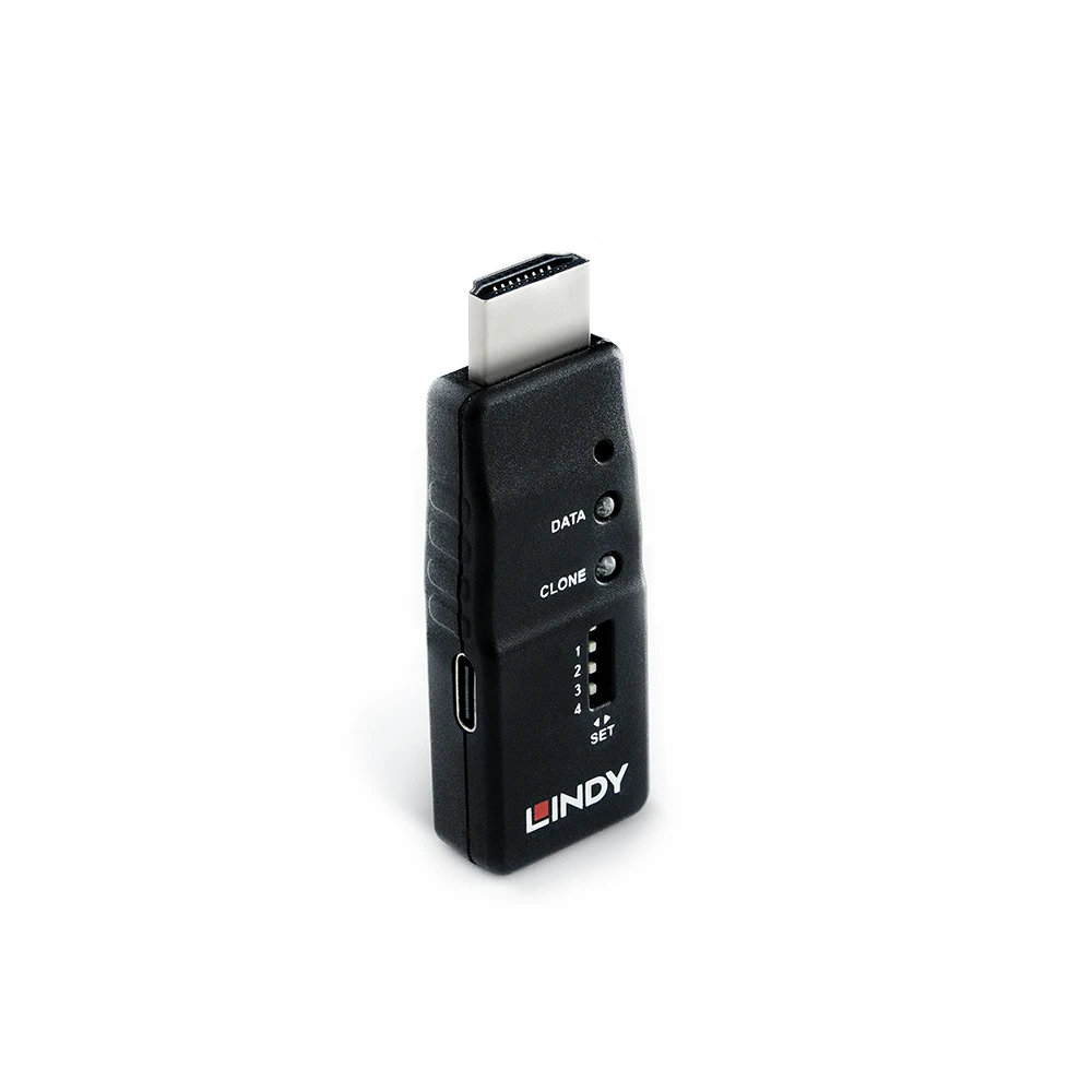HDMI EDID Emuliatorius - Lindy HDMI 8K60 EDID Emuliatorius, 8 Išankstiniai Nustatymai, 48Gbps