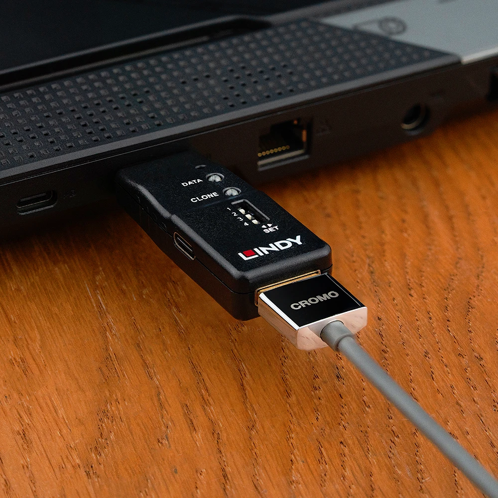 HDMI EDID Emuliatorius - Lindy HDMI 8K60 EDID Emuliatorius, 8 Išankstiniai Nustatymai, 48Gbps