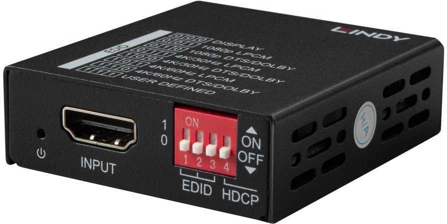 HDMI - EDID valdiklis - LINDY 4K60 EDID valdiklis 4K60Hz, keli EDID nustatymai