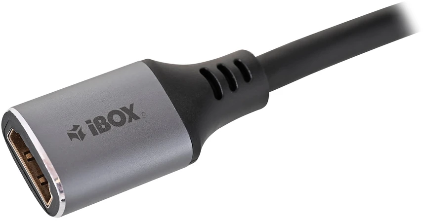 IBox ITVFMHD012 HDMI į HDMI 4K prailginimo kabelis su auksiniu kištuku 2 m