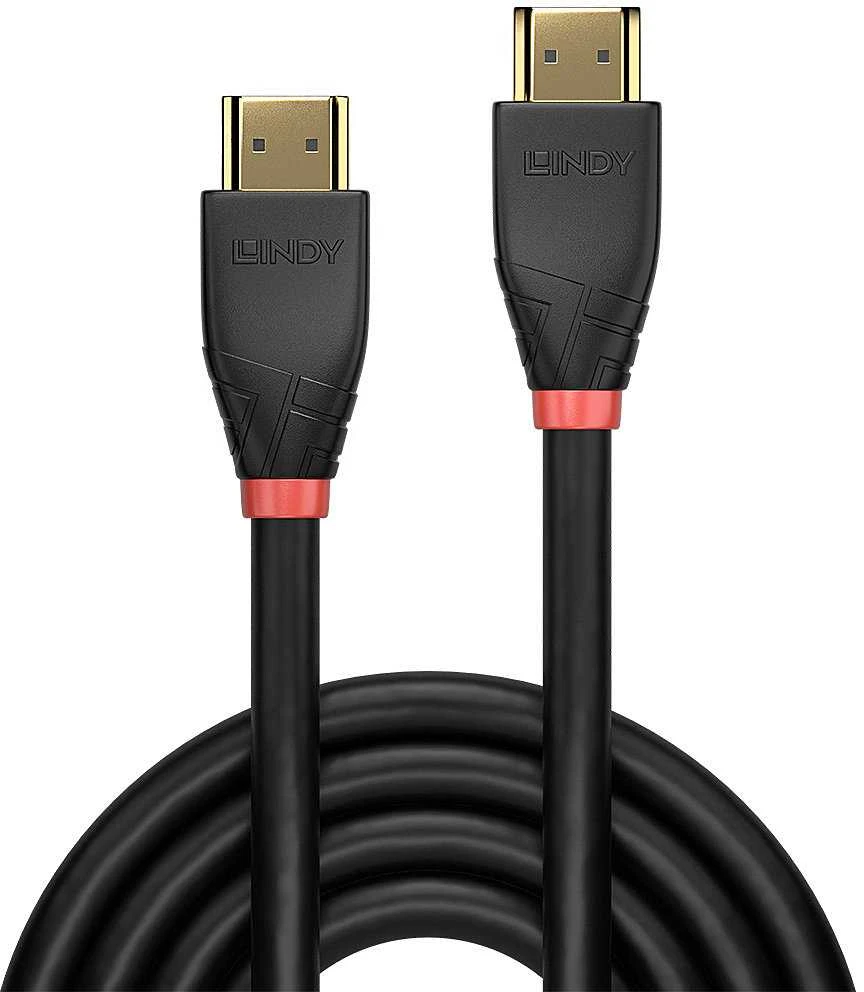 HDMI kabelis - LINDY Aktyvus HDMI 4K60 Laidas, 10 m, Juodas