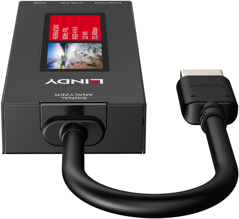 HDMI Signalo Analizatorius - Lindy 32695 8K60 40Gbps