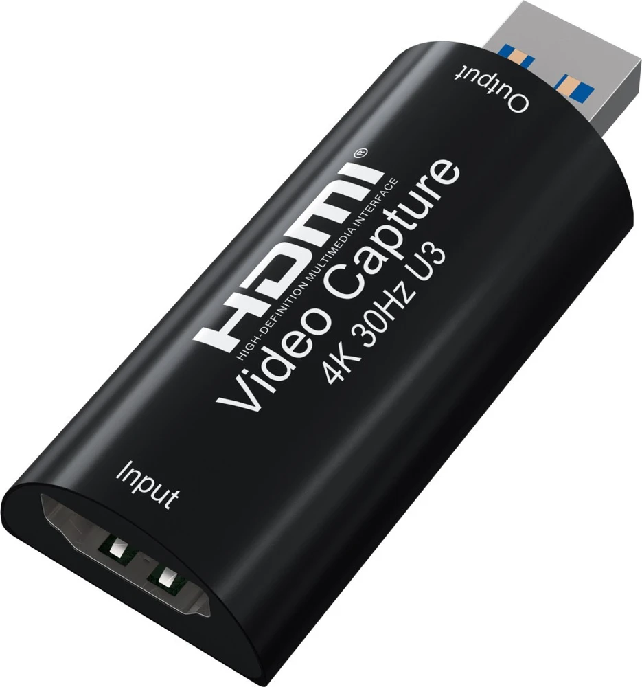 HDMI Vaizdo Įrašymo Įrenginys - PremiumCord USB 3.0 HDMI 4K 30 Hz Vaizdo Įrašymo Įrenginys, 1080p 30 Hz Išvestis