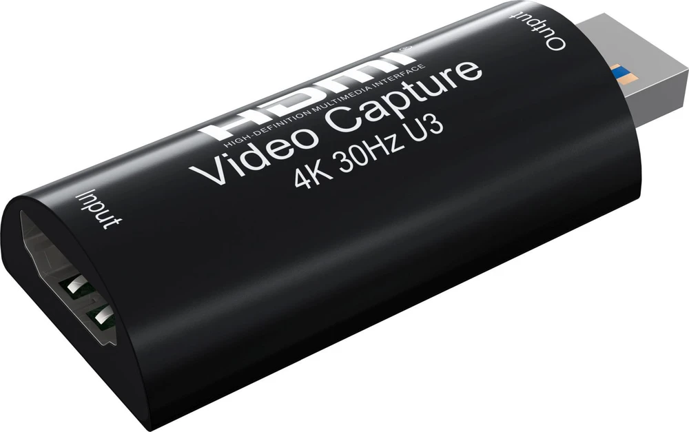 HDMI Vaizdo Įrašymo Įrenginys - PremiumCord USB 3.0 HDMI 4K 30 Hz Vaizdo Įrašymo Įrenginys, 1080p 30 Hz Išvestis