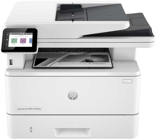 Daugiafunkcis Spausdintuvas - HP LaserJet Pro MFP 4102dw 42ppm lazerinis Legal