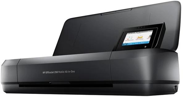 Mobilus daugiafunkcis rašalinis spausdintuvas HP OfficeJet 250, spalvotas, A4, Wi-Fi, su baterija