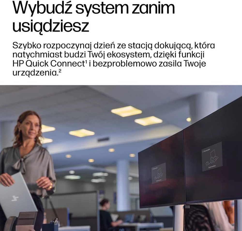 HP USB-C dokas G6 100W - 3x USB 3.2, 2x USB-C (15W), 2x DisplayPort 1.4, 1x HDMI 2.1, 1x RJ-45, 1x nano užrakto lizdas, 3 metai