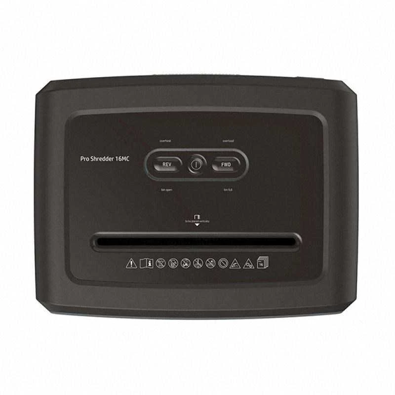 Hewlett Packard (HP) Dokumentų Naikinimo Aparatas - HP Pro Shredder 16MC, Mikro Pjaustymas, P-5, 30 L, Tamsiai Pilkas