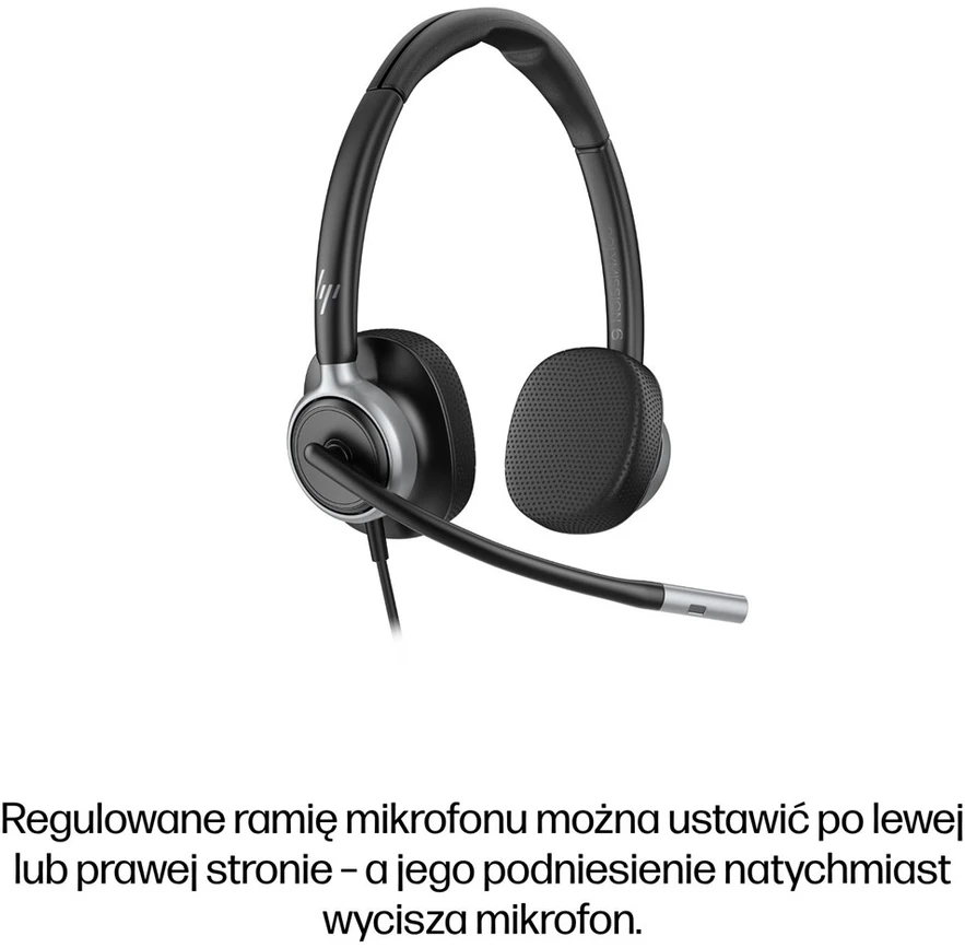 Hewlett Packard (HP) HP Poly Mission 625 stereo USB laidinės ausinės (WW)