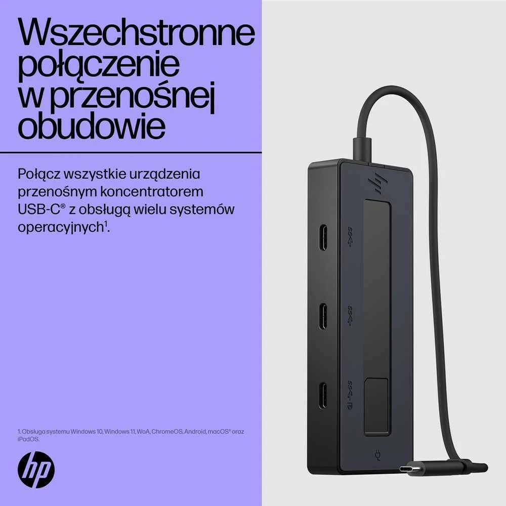 Hewlett Packard (HP) HP 4K USB-C kelių prievadų šakotuvas