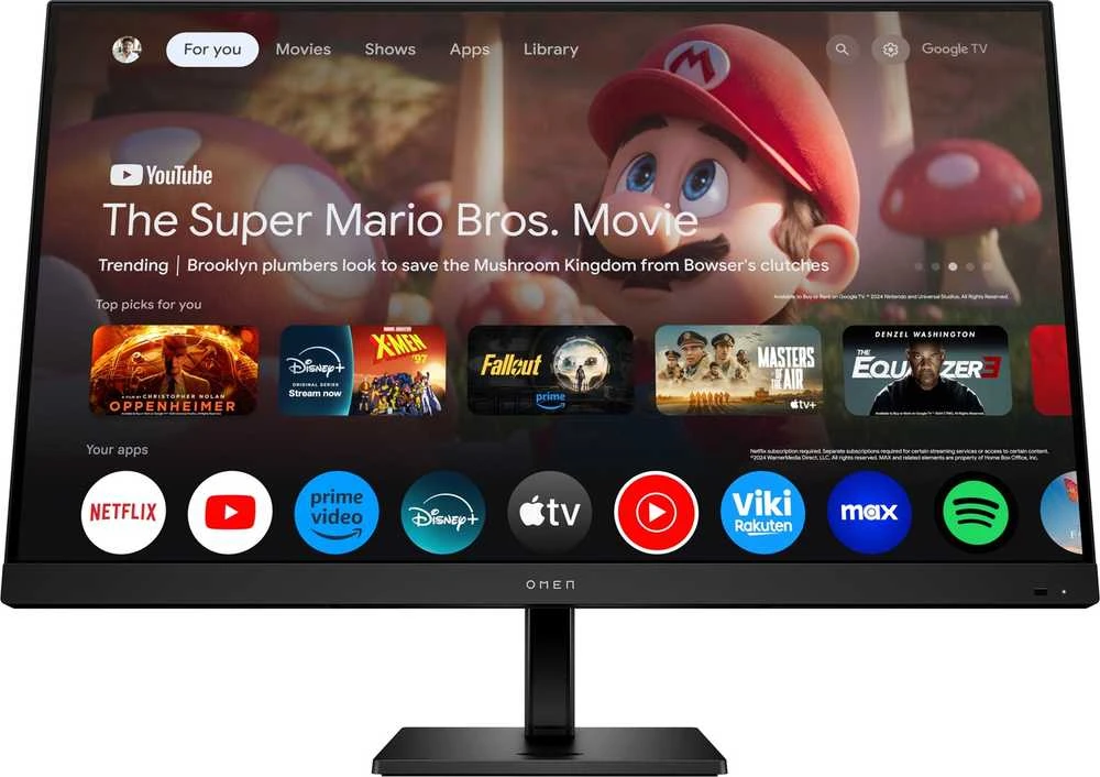 Monitorius Hewlett Packard (HP) HP OMEN 32x - 144Hz | 4K | IPS | 32" | 1ms | HDR400