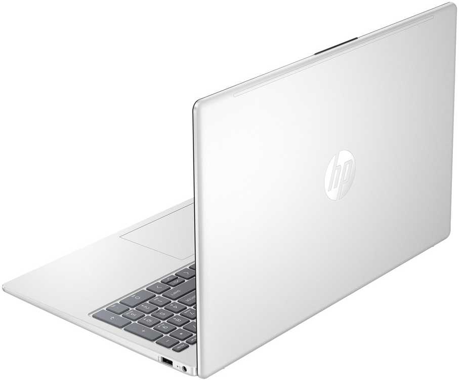Hewlett Packard (HP) HP 15-fc0056nw AMD Ryzen™ 3 7320U Nešiojamas kompiuteris 39.6 cm (15.6") Full HD 8 GB LPDDR5-SDRAM 512 GB SSD Wi-Fi 6 (802.11ax) Windows 11 Home Sidabrinis