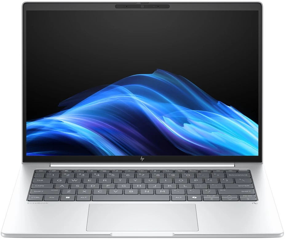 Hewlett Packard (HP) HP EliteBook 8 G1i AI PC Intel Core Ultra 5 225U 14" WUXGA 32 GB DDR5-SDRAM 1 TB SSD Wi-Fi 6E (802.11ax) Windows 11 Pro sidabrinis