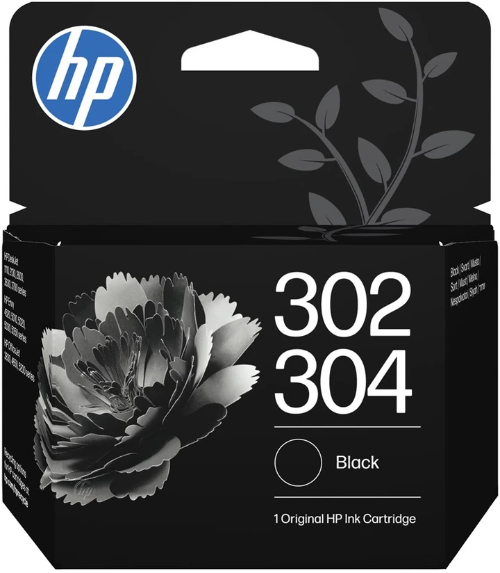 HP 302/ 304 juoda B7RT7AE