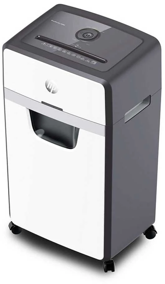Hewlett Packard (HP) Popieriaus Smulkintuvas - HP ONESHRED 16MC, Mikro Pjaustymas, P-5, 30 L, Šviesiai Pilkas