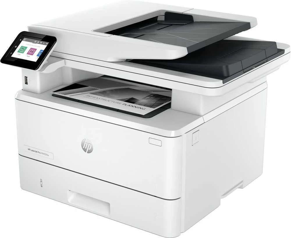 Spausdintuvas Hewlett Packard (HP) HP LaserJet Pro MFP 4102fdw MFP Mono lazerinis A4 38 psl./min. Kopijavimas 40 psl./min. Spausdinimas 350 lapų LAN „Wi-Fi“ USB „Bluetooth“ USB