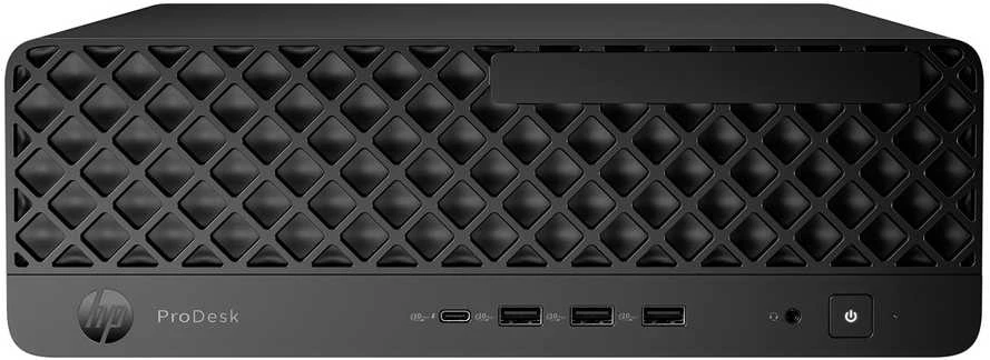 Stacionarus kompiuteris Hewlett Packard (HP) HP ProDesk 4 SFF G1i Desktop AI PC Intel Core Ultra 7 265 16 GB DDR5-SDRAM 1 TB SSD Windows 11 Pro Juodas