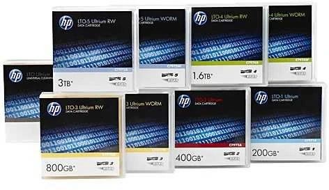 Hewlett Packard (HP) High Peak Duomenų Juosta - HPE LTO-7 Ultrium 15TB 960m Mėlyna
