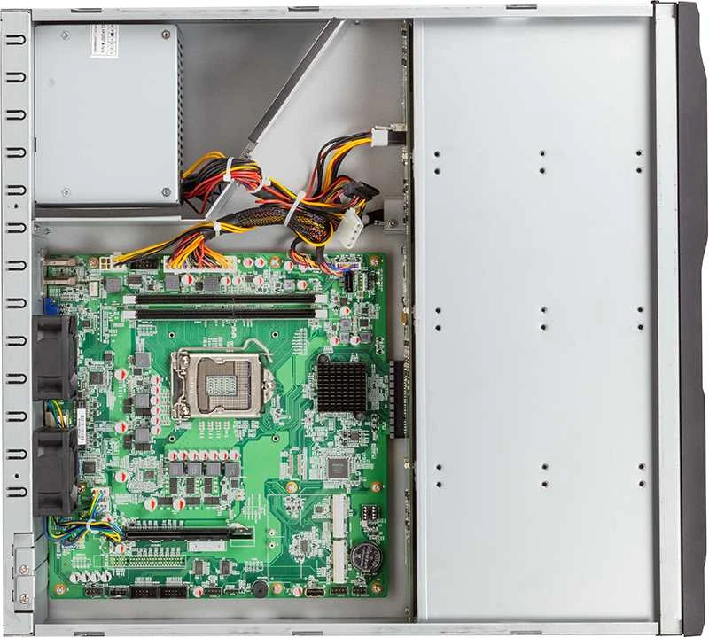 Hismart Duomenų Serveris 8xhdd 3.5", 3u 19" Rack, G3900, 4gb Ram, 128GB M2