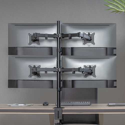 Hismart Keturių 17”-32” monitorių laikiklis