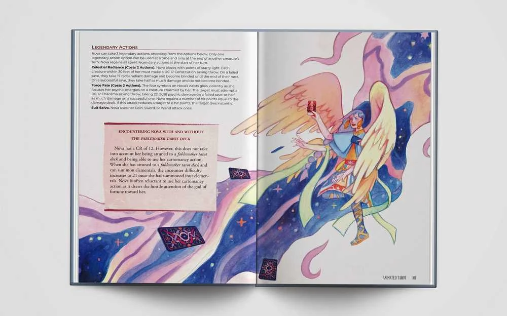 Hit Point Press The Fablemaker S Animated Taro Rinkinys