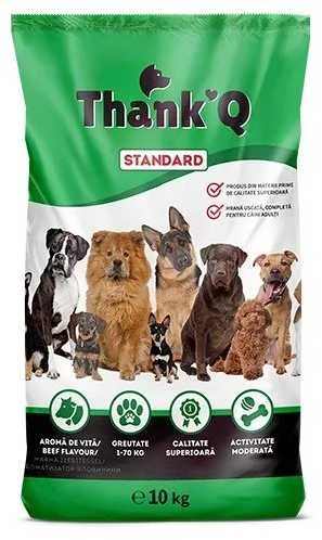 Hurtownia Karm Šunų Maistas - THANK'Q Standartinis Jautiena 10kg Be Glitimo 18% Baltymų 7% Riebalų