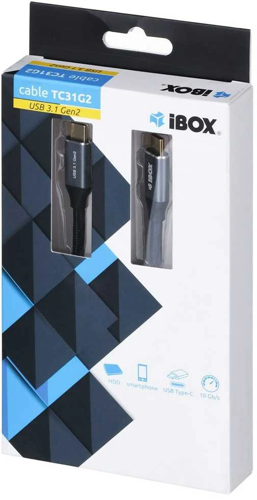 IBOX IKUMTC31G2 I-BOX USB 3.1 Gen.2 CABLE 10 Gb/s 1m