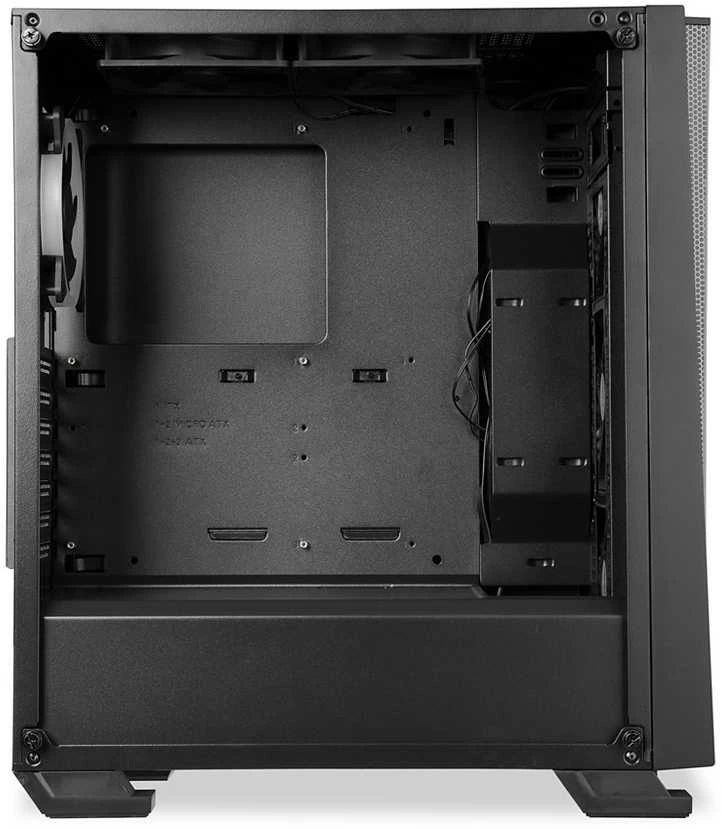 Housing IBOX WIZARD 4 GAMING OW4 (ATX, juodos spalvos)
