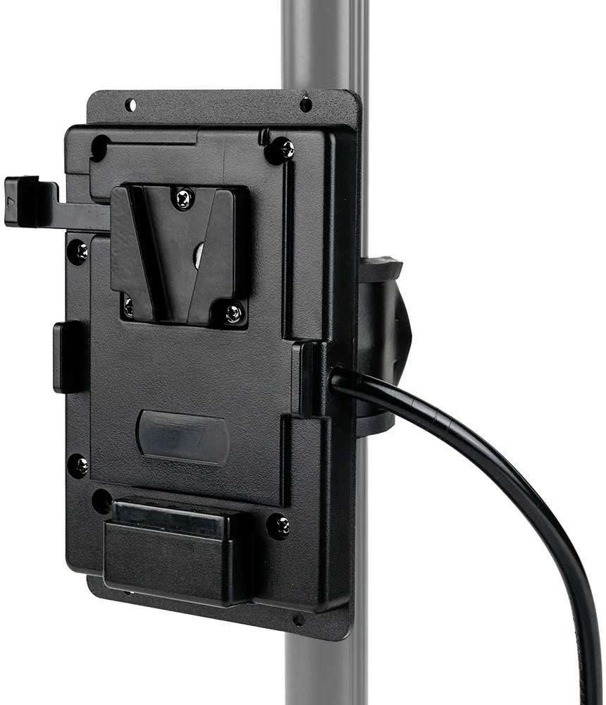 IDX Adapteris - Baterijos Adapteris - V-Lock / V-Mount su 4-Pin XLR Išėjimu 10A