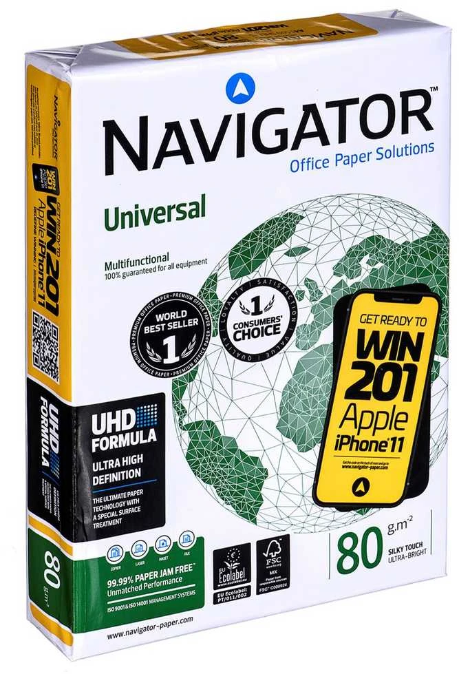 Navigator Popierius A4, 80 g/m2, 500 lapų