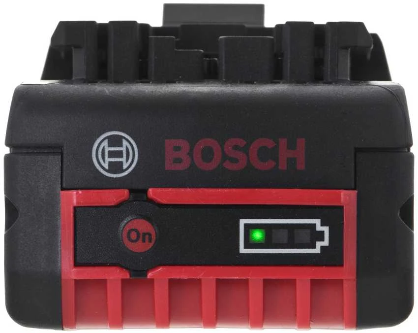 Bosch akumuliatorius su įkrovos indikatoriumi