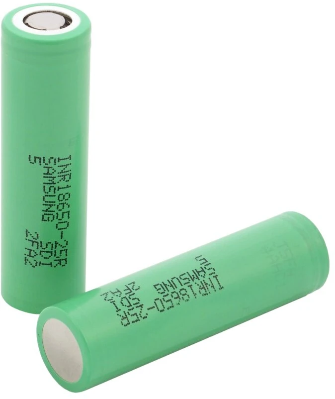 Įkraunama Baterija - Samsung INR18650-25R 2 Vnt. 2 500 mAh 20 A