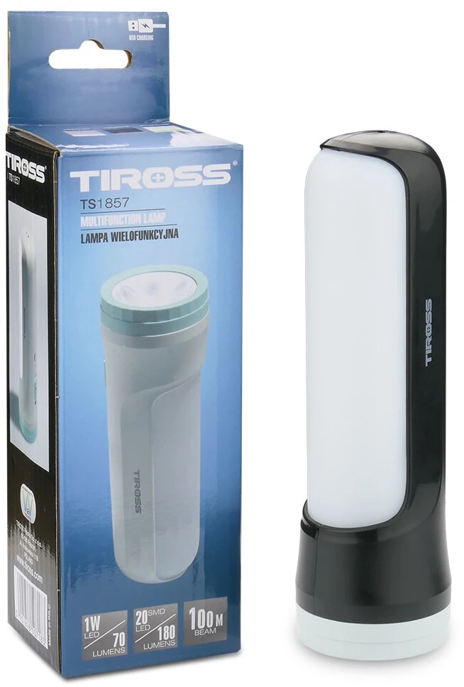 TIROSS PAKRAUJAMAS LED BLYBĖS 1W LED COB TS1857