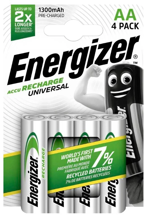 AKUMULIATORIUS BAT-AA/AKU-1300*P4 1.2 V HR6 AA ENERGIZER