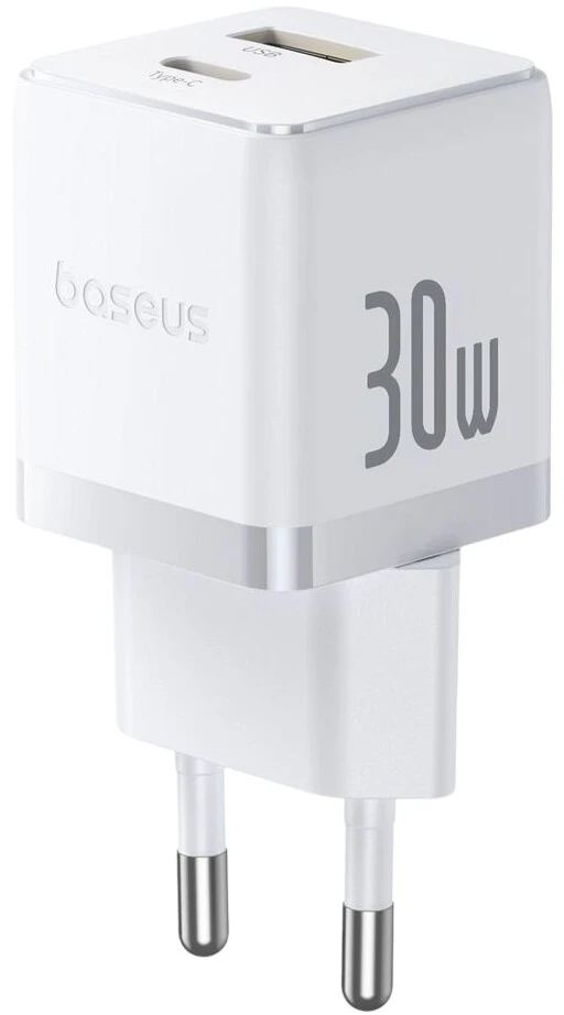 Baseus Palm 30W USB-C USB-A - balta