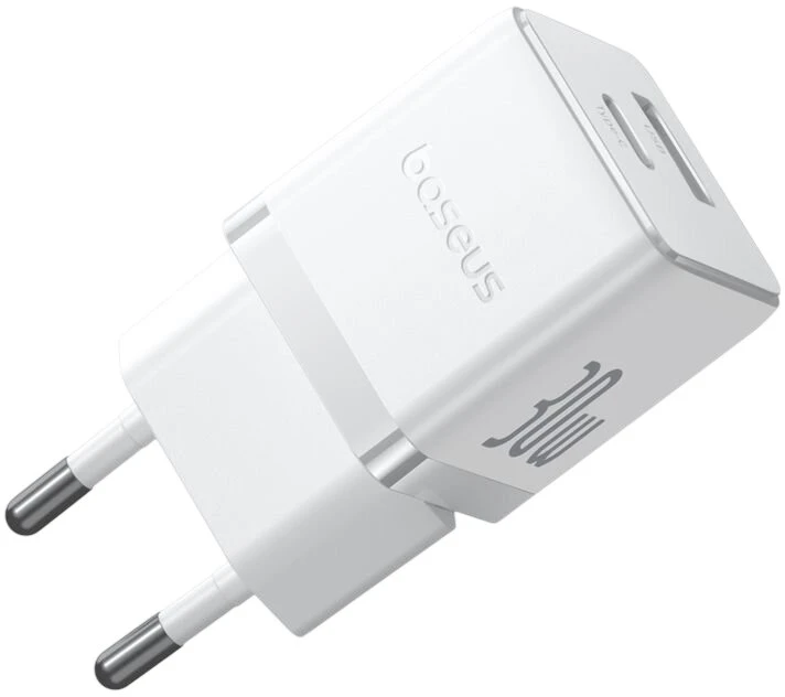 Baseus Palm 30W USB-C USB-A - balta