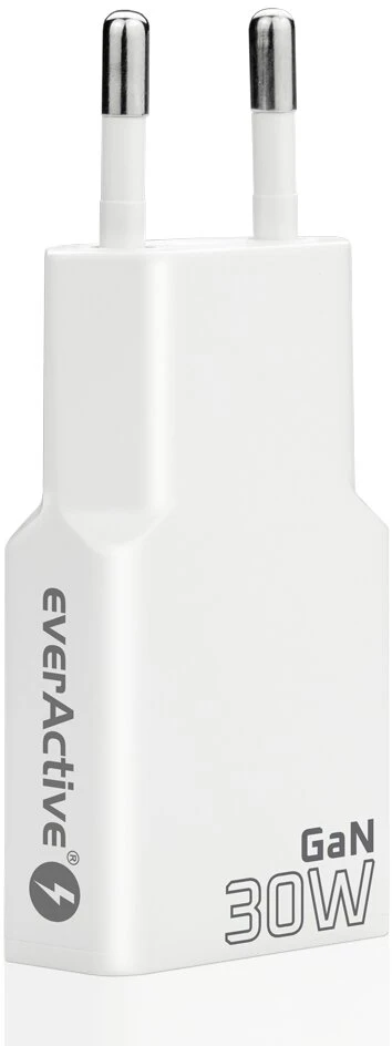 „everactive“ įkroviklis 2 x USB-C greito įkrovimo 4+ 30W SUPER SLIM baltas
