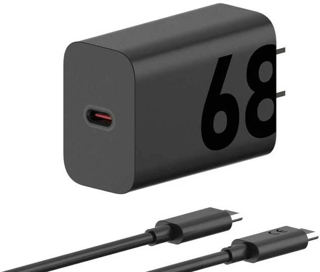 Motorola TurboPower™ 68W Wall Charger with 6.5 Amp USB-C Cable