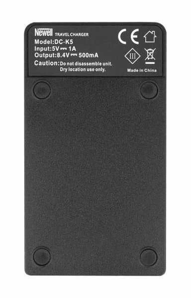 Įkroviklis Newell DC-USB skirtas CGA-S006E baterijoms